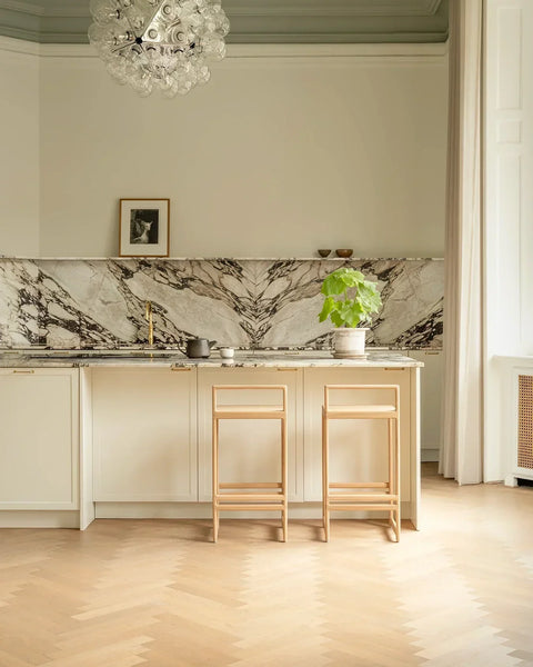 Inside a 1907 Copenhagen Apartment.