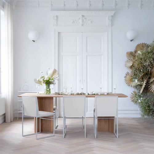 Ann - Oak Wood from by Crea - Dining Table.