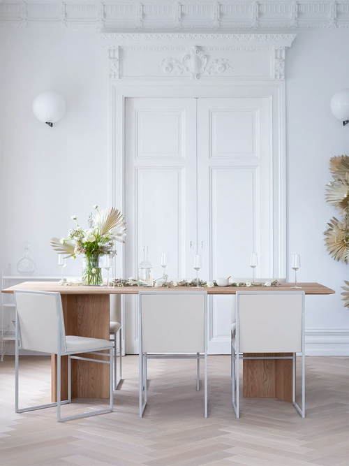 Ann - Oak Wood from by Crea - Dining Table.