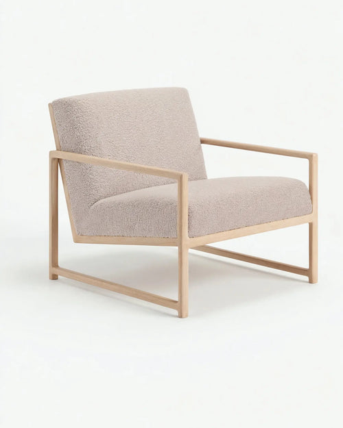 Kent Wood - Ek - Greige bouclé