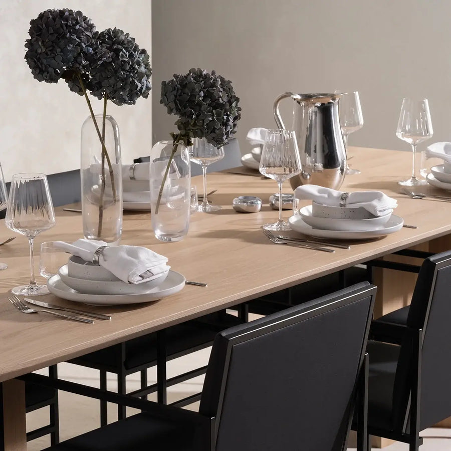 Dining set - Ann Table & Sella Chairs from by Crea - Dining Set.