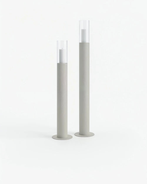 Thomas Bodenkerzenhalter - 2er-Set - Beige