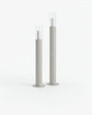 Thomas Floor candleholder - 2 set - Beige