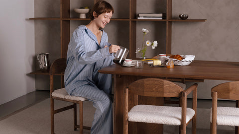 Sculptural Elegance in Solid Oak: Where to Buy a Handmade Dining Table That Lasts a Lifetime - by Crea®.