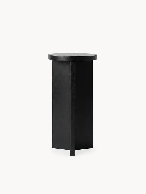 Pedestal Affe - Black oak