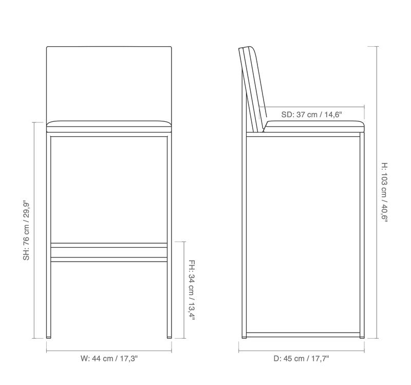 Philip Bar Stool
