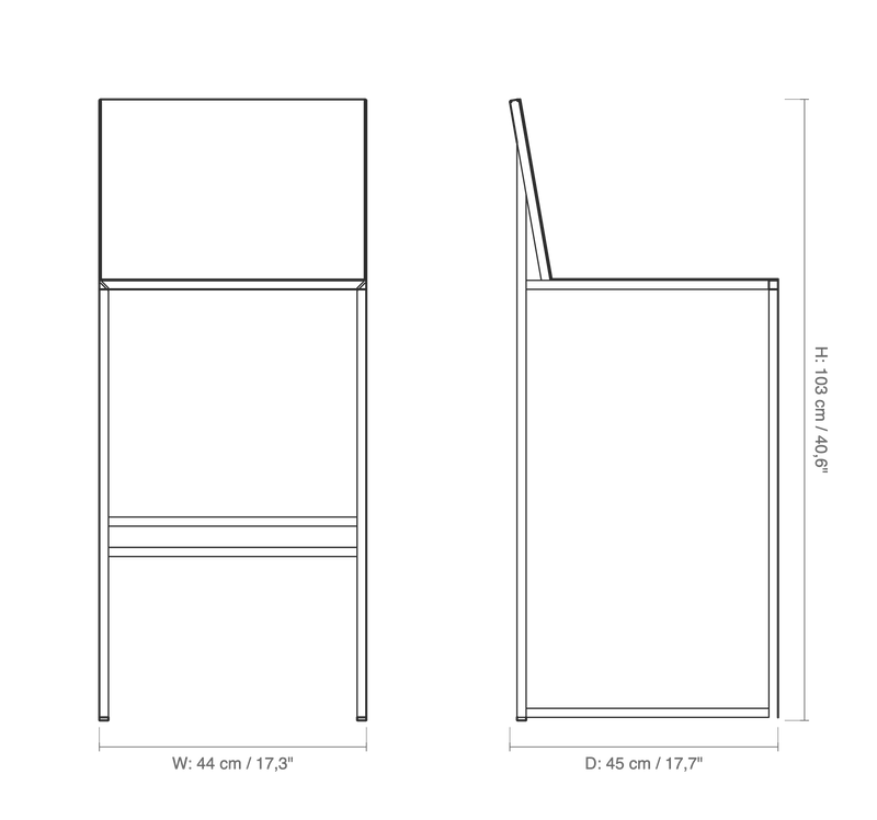 Valter Outdoor Bar Stool