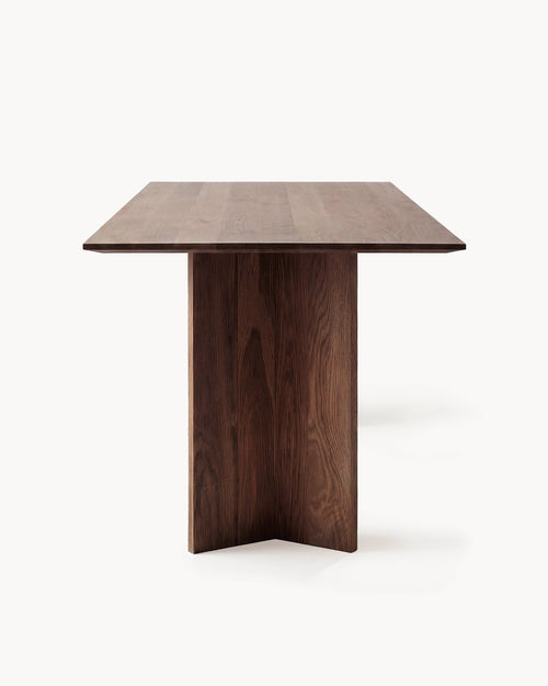 Dining table Ann - Dark oak Wood