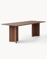 Dining table Ann - Dark oak Wood