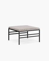 Anton  - Black Frame - Greige bouclé Cushion from by Crea - Bench.