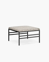 Anton  - Black Frame - Ivory bouclé Cushion from by Crea - Bench.
