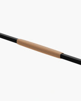 Sleek vegan leather armrest on a contemporary chair, combining comfort and modern design for a stylish touch.