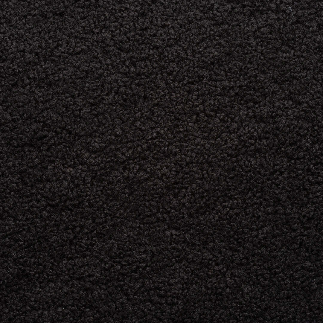 Anton  - Black Frame - Black bouclé Cushion from by Crea - Bench.