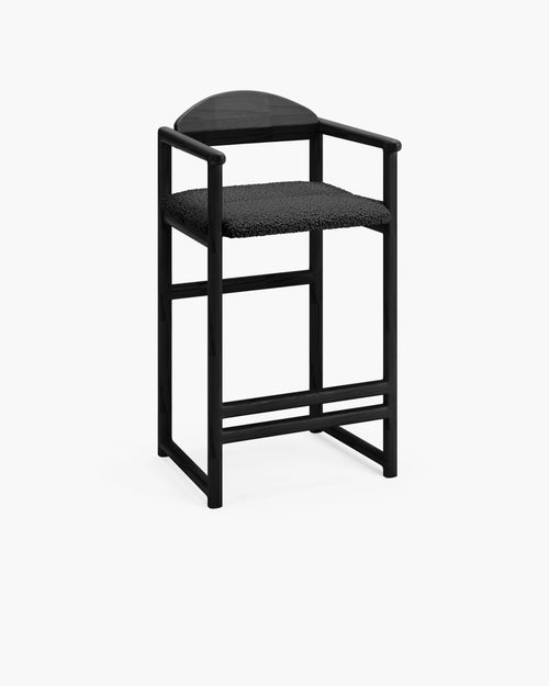Carl Barhocker – Schwarze eiche – Black bouclé