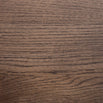 Close-up of rich brown wood sample showcasing natural grain patterns and texture, perfect for quality finishing.