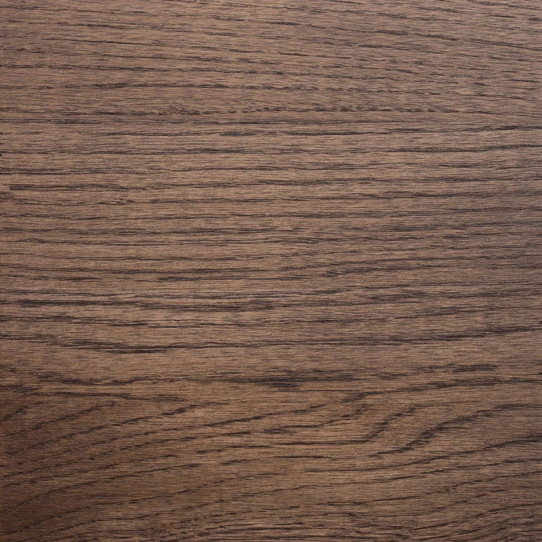 Close-up of rich brown wood sample showcasing natural grain patterns and texture, perfect for quality finishing.