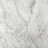 Bergen Dekton stone top featured for the Outdoor bench, showcasing a sleek marble design with elegant grey veining.