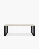 Table à manger d'extérieur Diana - Noir - Lunar dekton