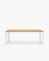 Diana  - White frame from by Crea - Dining Table.