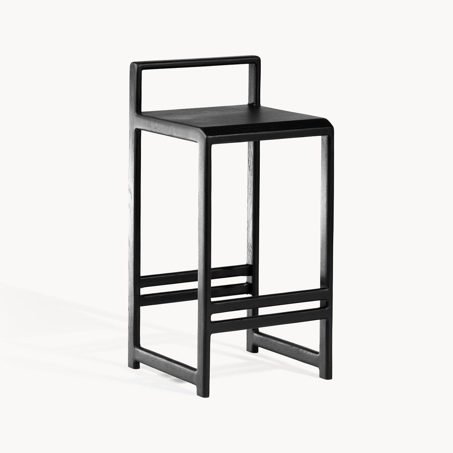 Oak Counter & Bar Stool Ebba – Black Oak