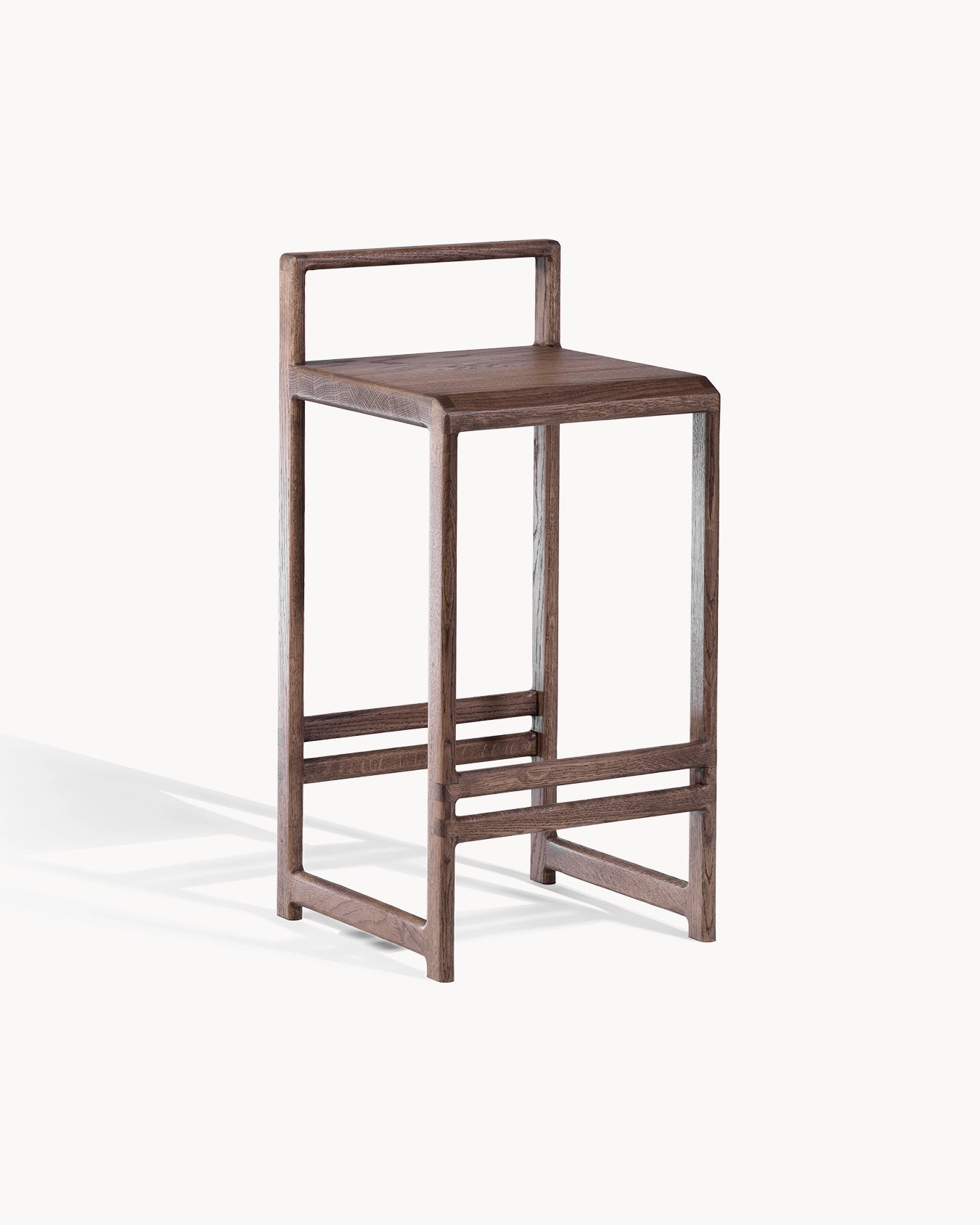 Ebba Bar stool - Dark oak