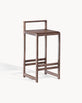 ebba Bar hocker dark oak
