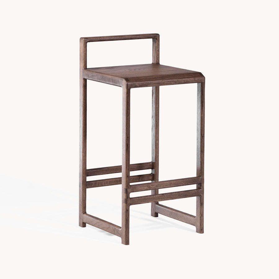 Oak Counter & Bar Stool Ebba – Dark Oak