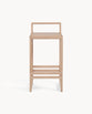 Oak Bar Stool Ebba – Solid Oak Frame
