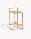 Ebba Bar stool - Oak
