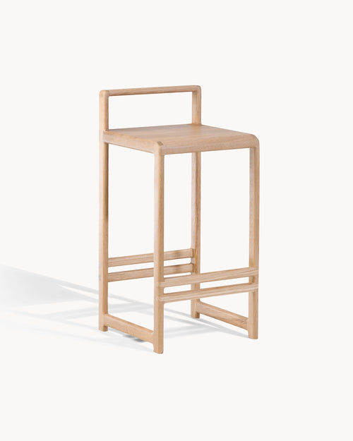 Ebba Bar stool - Oak