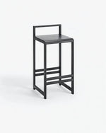 Ebba Bar stool - Black oak