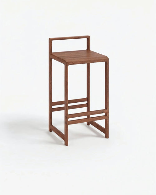 Ebba Bar stool - Dark oak