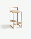 Ebba Bar stool - Oak
