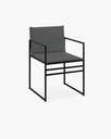 Elsy Outdoor chair - Black - Onyx acrylic