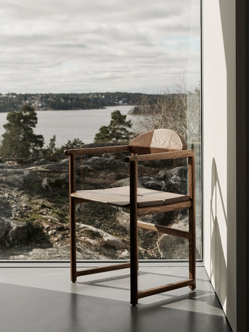 Dining chair Erik  - Dark Oak Wood Frame