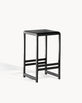 eva Bar hocker schwarz oak