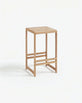 eva Bar hocker oak