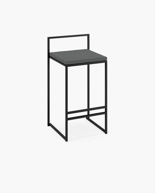 Freja Utebarstol - Svart - Onyx akryl