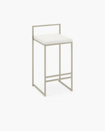 Freja Bar stool - Taupe frame