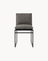 Garden Dining Chair Isa – Black Frame – Dusk