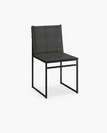 Isa Outdoor chair - Black - Onyx acrylic