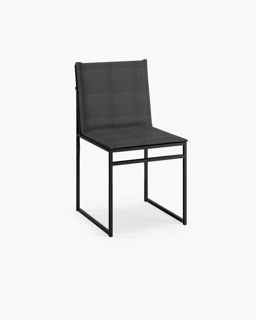 Isa Outdoor chair - Black - Onyx acrylic