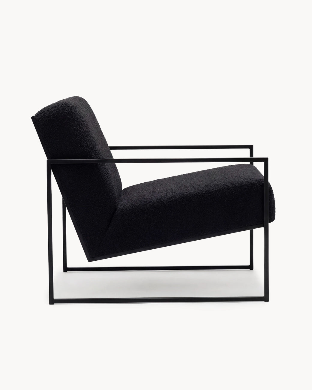 Kent Sessel – Schwarz – Black Bouclé