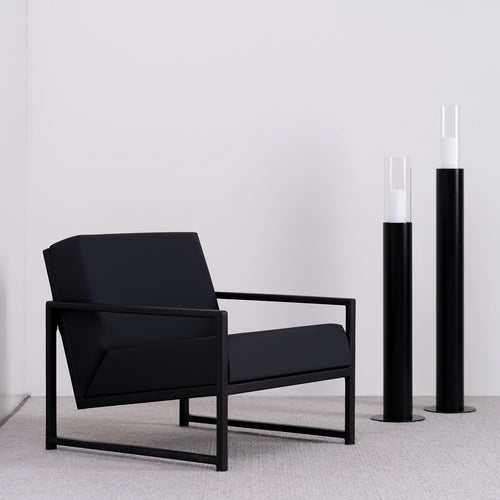 Kent Wood – Schwarze Eiche – Jade black leder