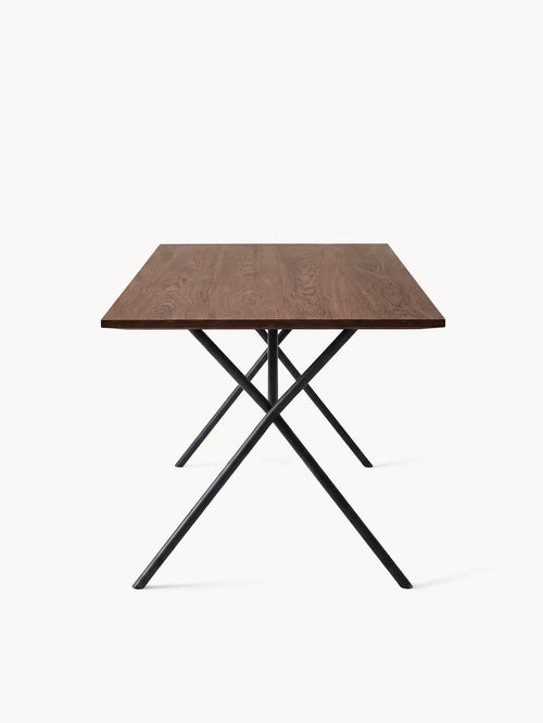 Melker Ess Tisch Schwarz Dark Oak