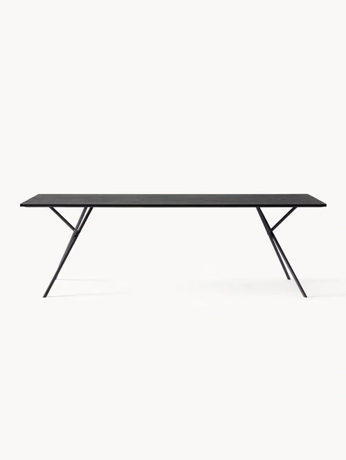 Melker Ess Tisch Schwarz Schwarz Oak