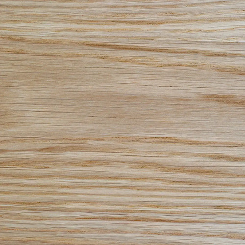 Natural solid oak, one of the top finishes for the Diana dining table