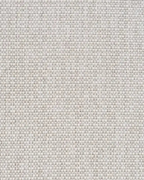 Close-up of Oat outdoor olefin fabric, the solution-dyed weave used on the Outdoor Bar Stool Tora cushion.