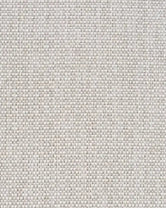 Close-up of Oat outdoor olefin fabric, a solution-dyed weave in a warm off-white tone