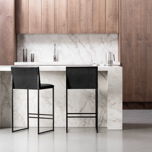 Philip Barstol - Svart - Jade black sammet